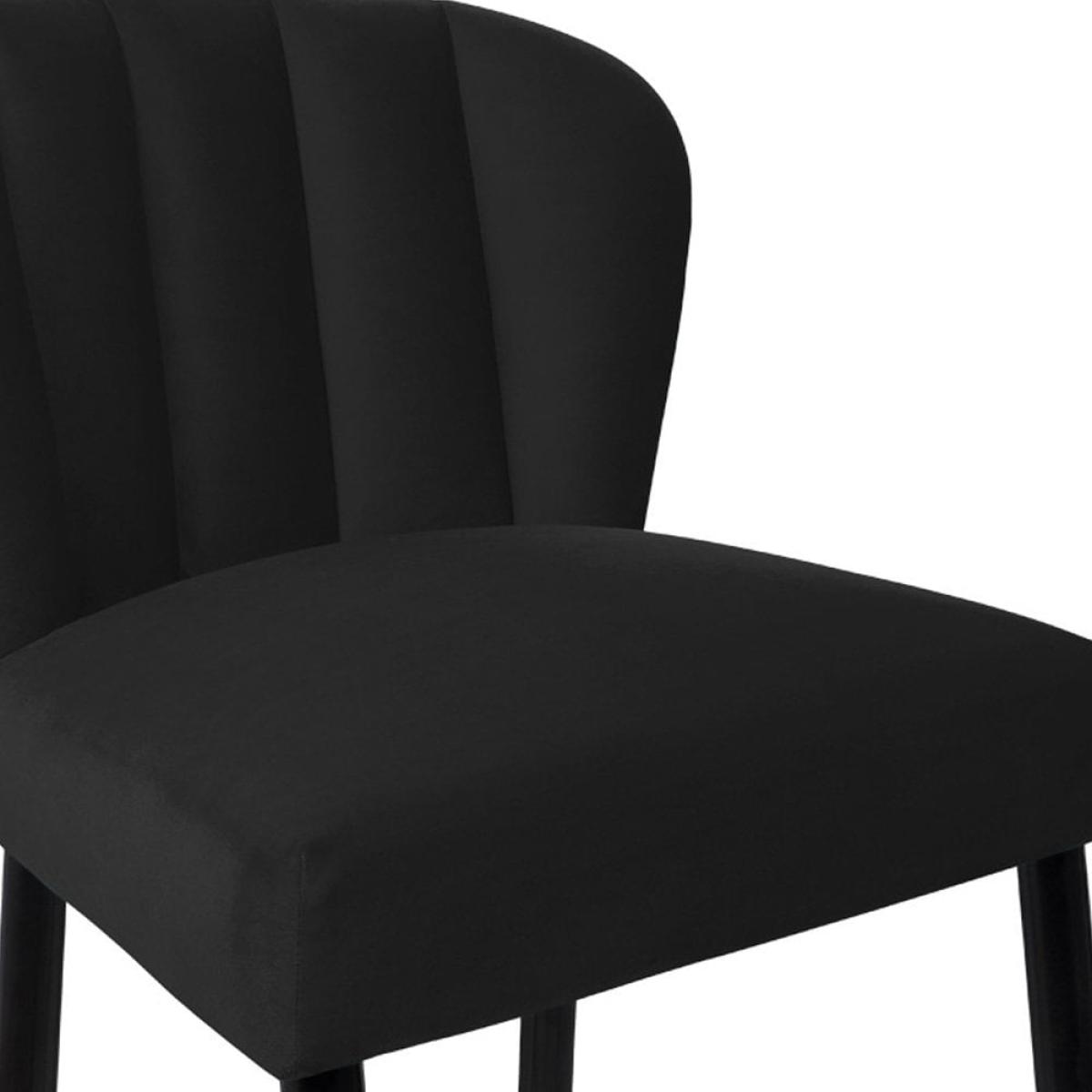 Tribeca Bar Stool, Black Velvet – image 7