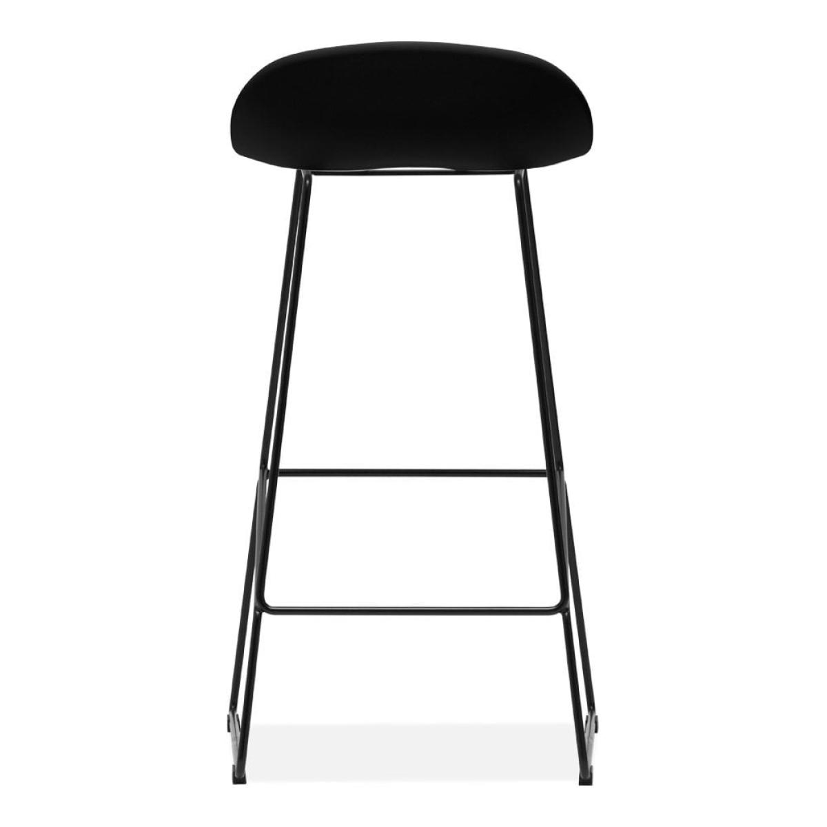 Conway Plastic Bar Stool, Black – image 6