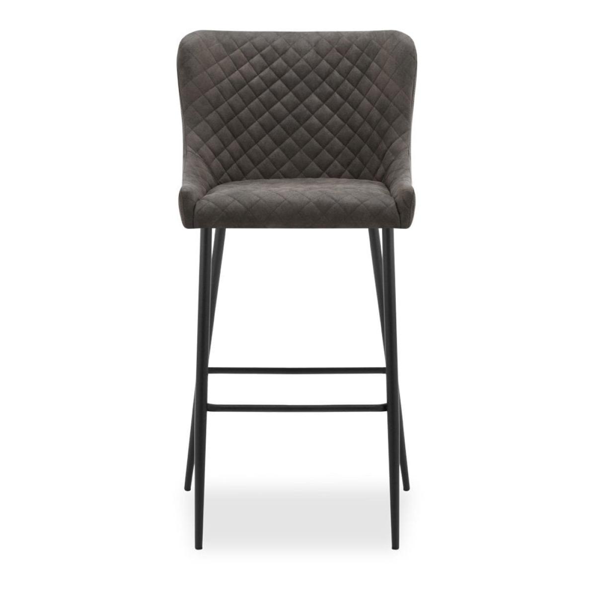 Brooklyn Bar Stool, Vintage Dark Grey – image 3