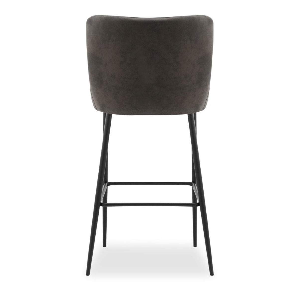 Brooklyn Bar Stool, Vintage Dark Grey – image 6