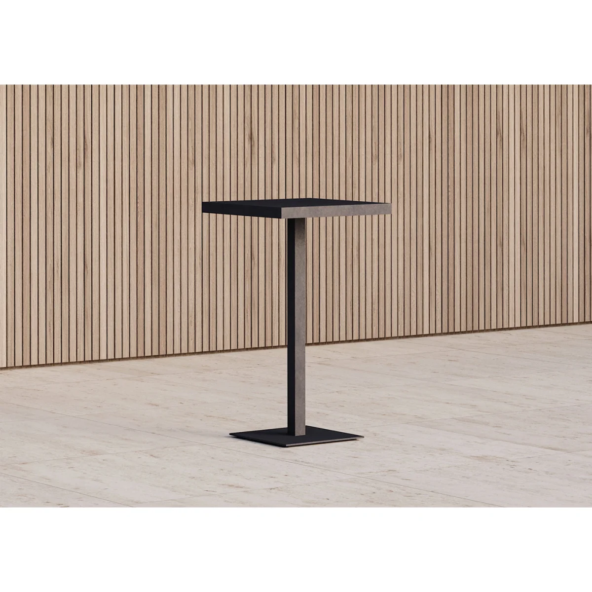 Case Eos Outdoor Square Bar Table Pebble Grey – image 2
