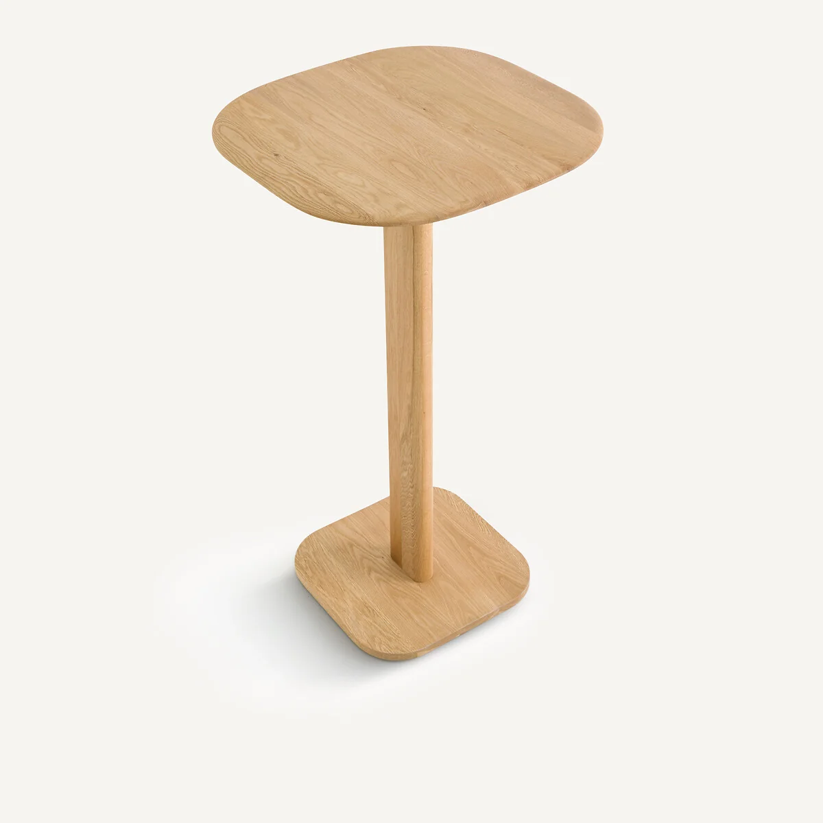 Monceau Solid Oak and Iron Gallina Designed High Bistro Table – image 3