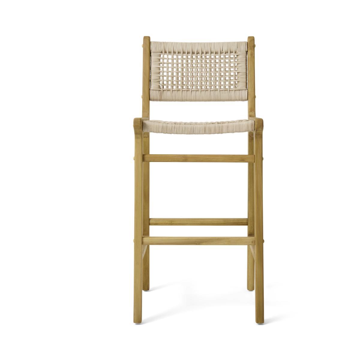 Modica Bar Stool, Rattan & Natural – image 2
