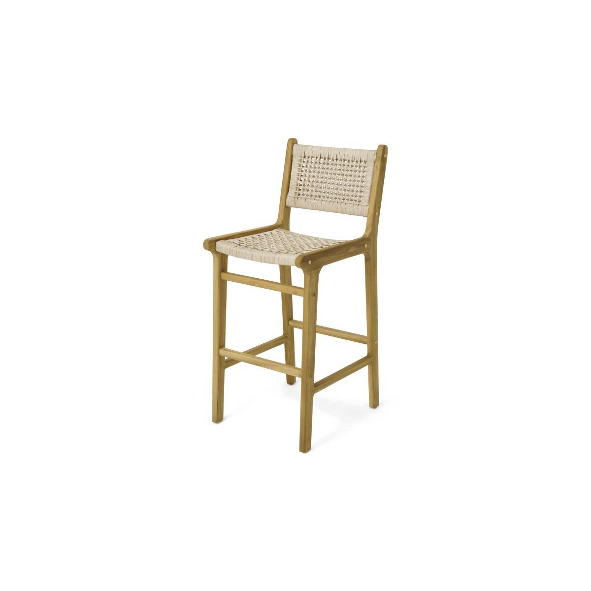 Modica Bar Stool, Rattan & Natural – image 3
