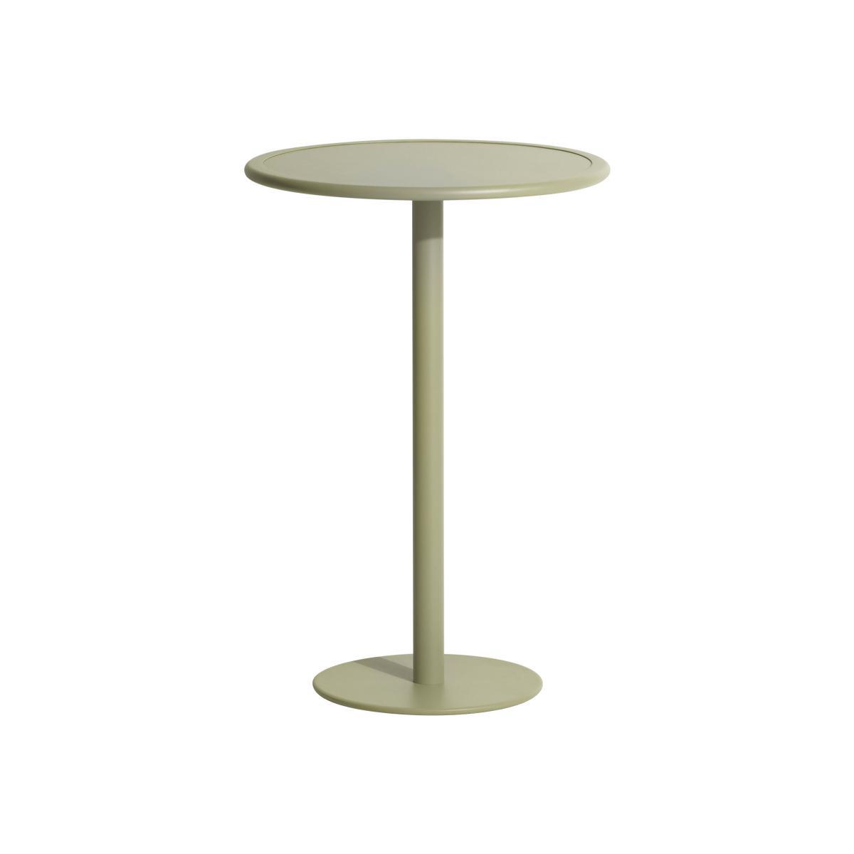 Week-End High table - / Ø 70 x H 105 cm by Petite Friture Green