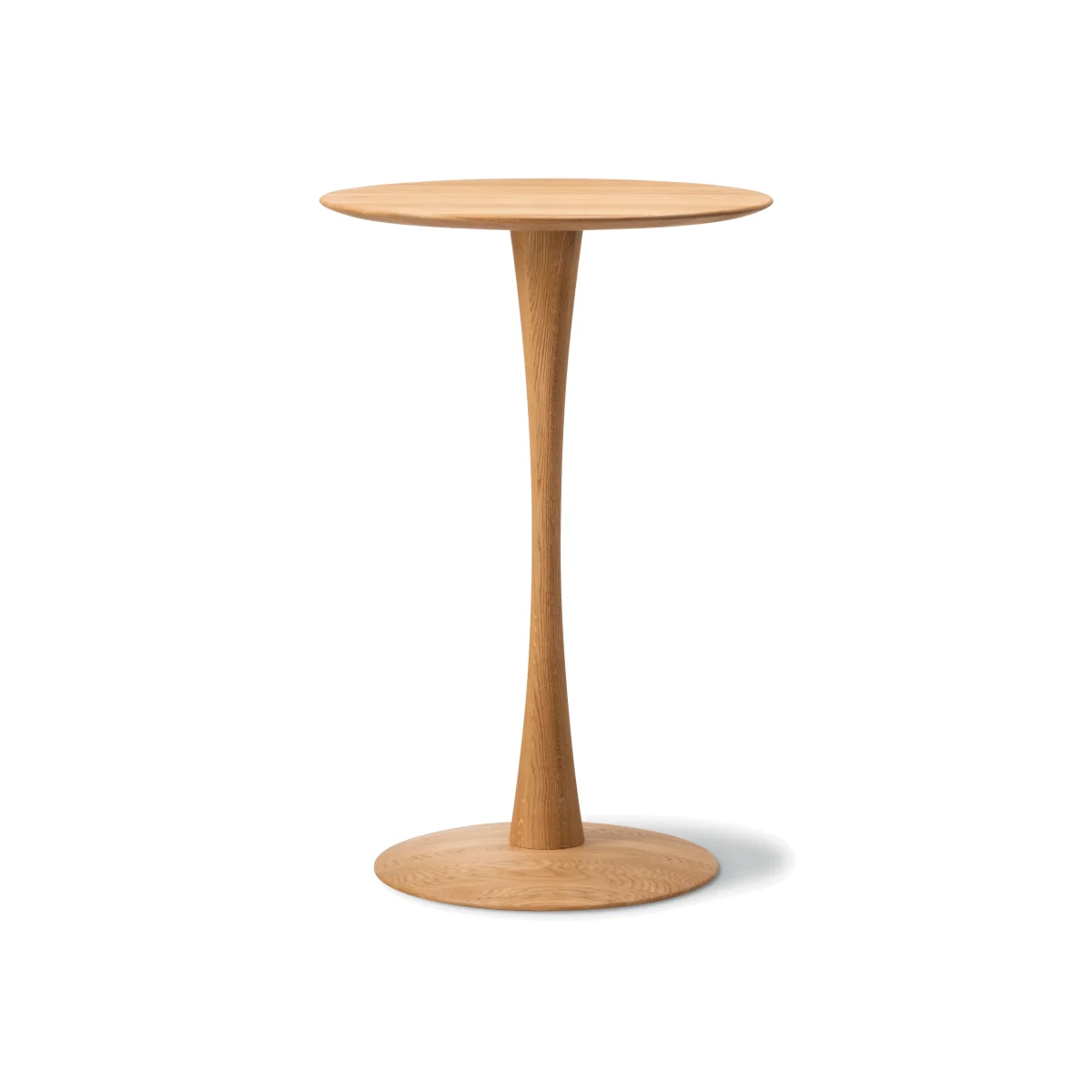 Fredericia Furniture ND108 Trisse bar table Oiled oak Ø68x105 cm