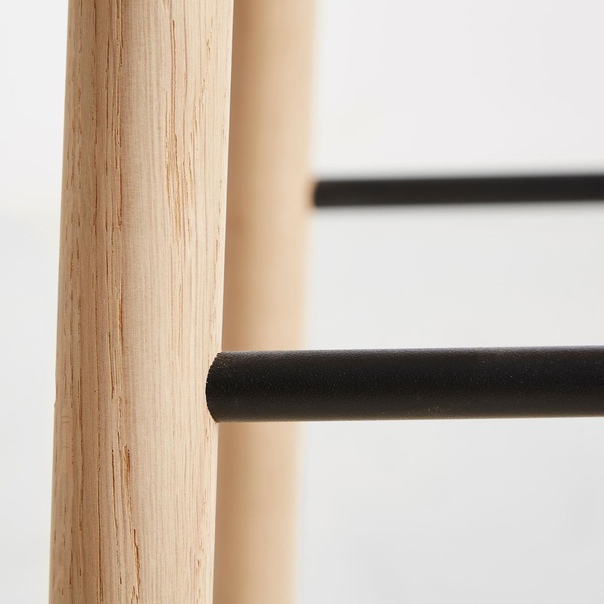 Woud Mono barstool oiled oak – image 6