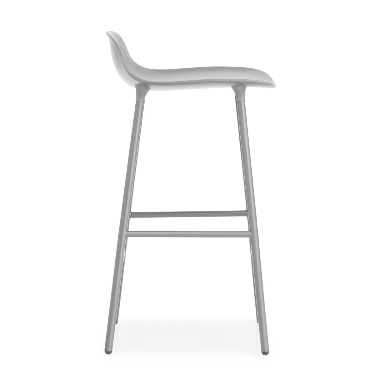 Normann Copenhagen Form barstool metal legs Grey – image 3