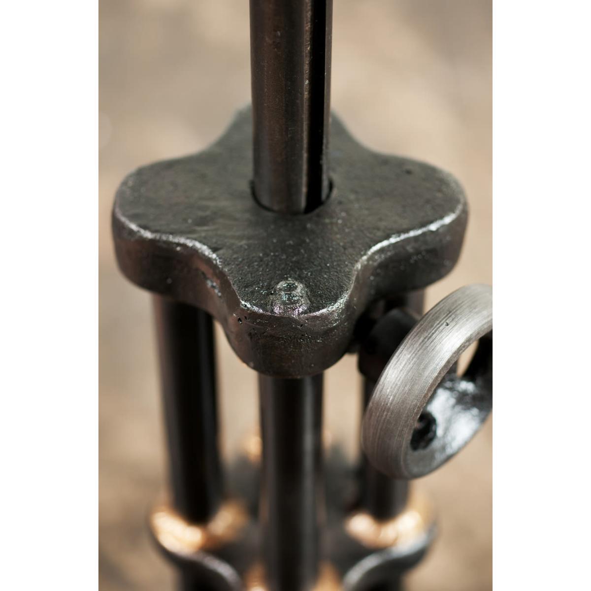 District 8 - Sapele Adjustable Stool – image 3