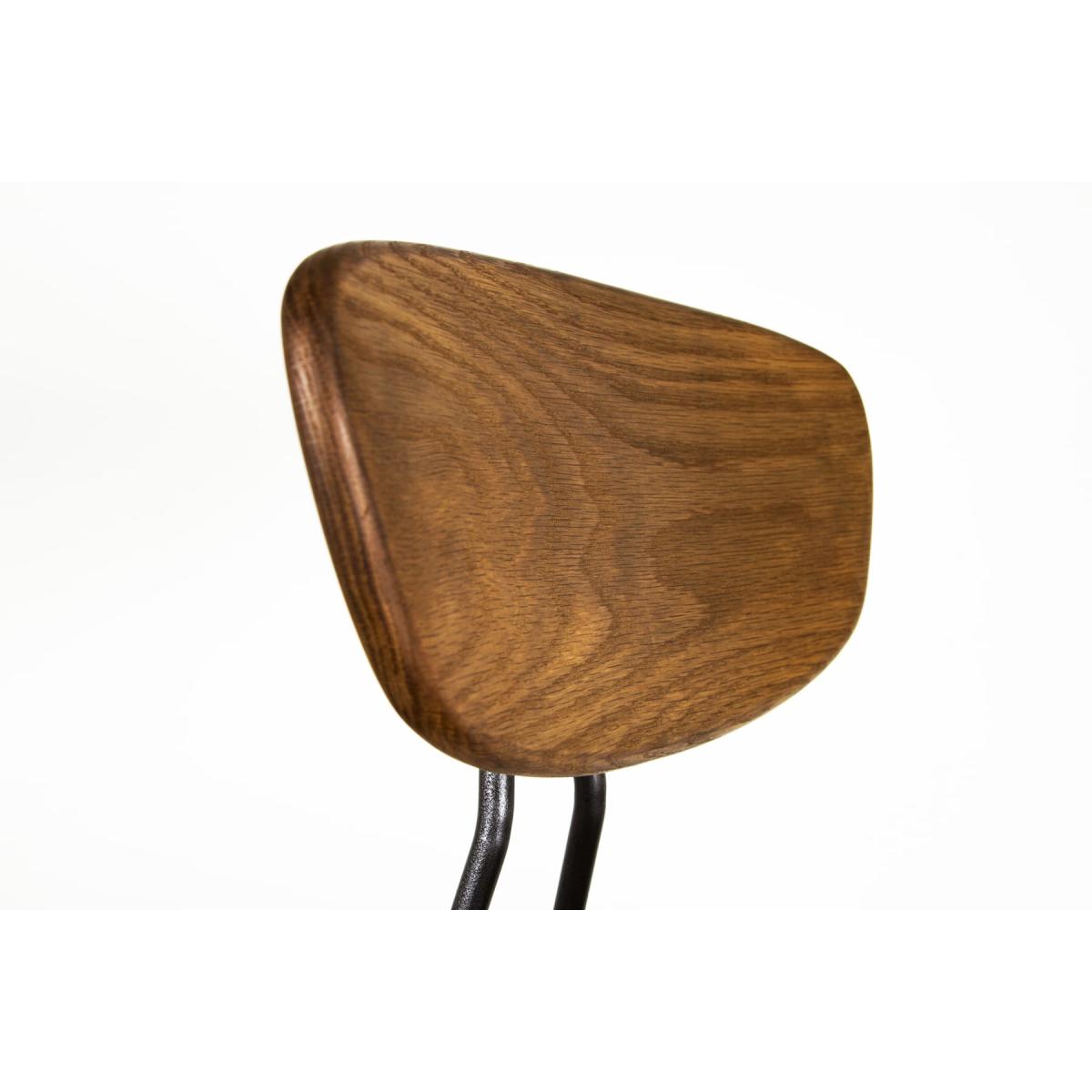District 8 - Adjustable Stool - Leather Seat – image 3