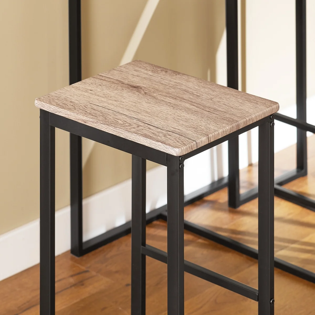 SoBuy Kitchen Bar Set-1 Bar Table and 4 Stools – image 4