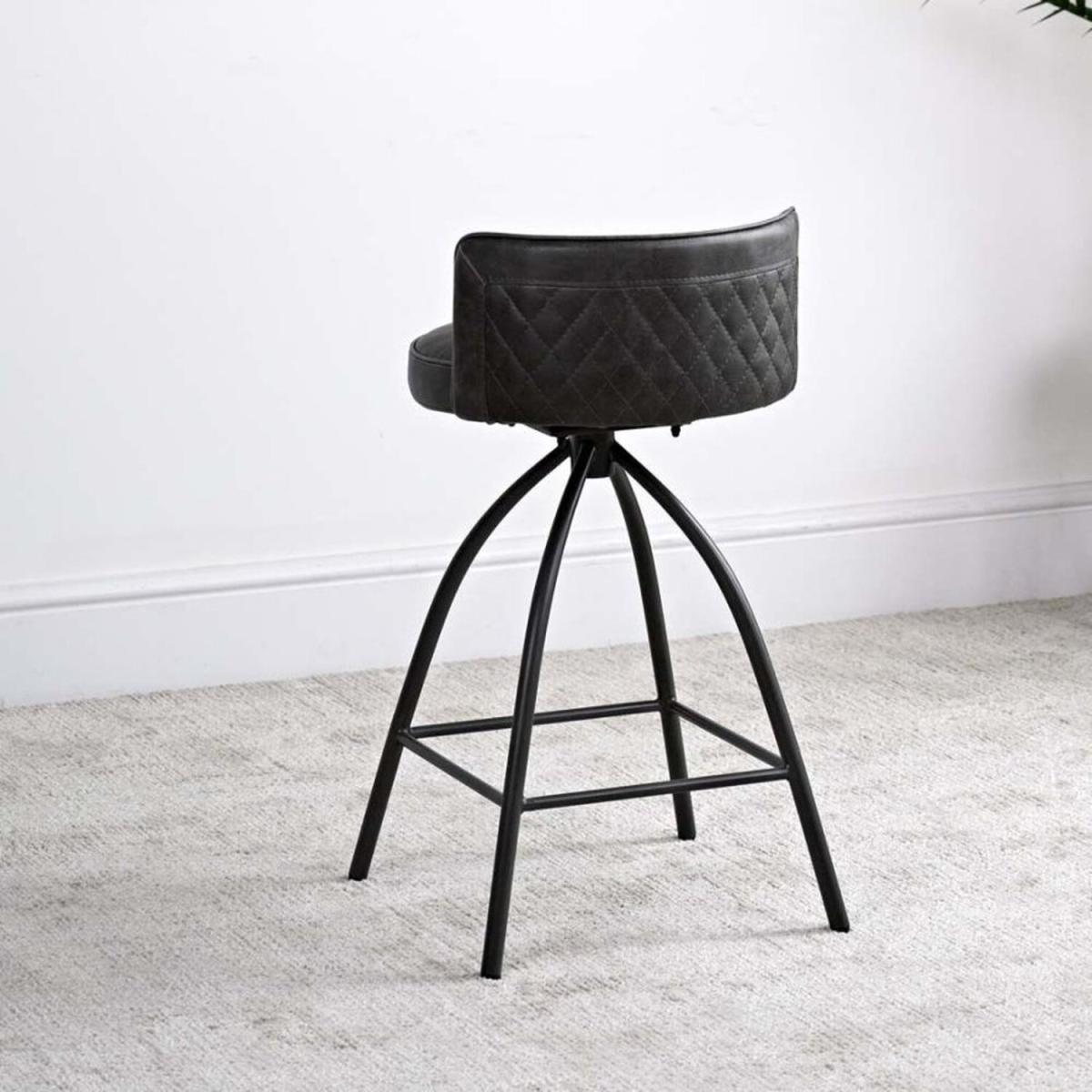 Douglas Bar Stool (Set of 2) - Grey – image 2