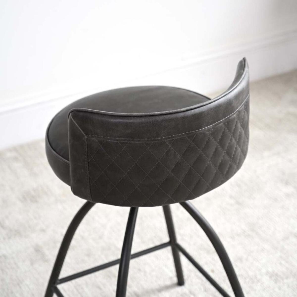 Douglas Bar Stool (Set of 2) - Grey – image 4