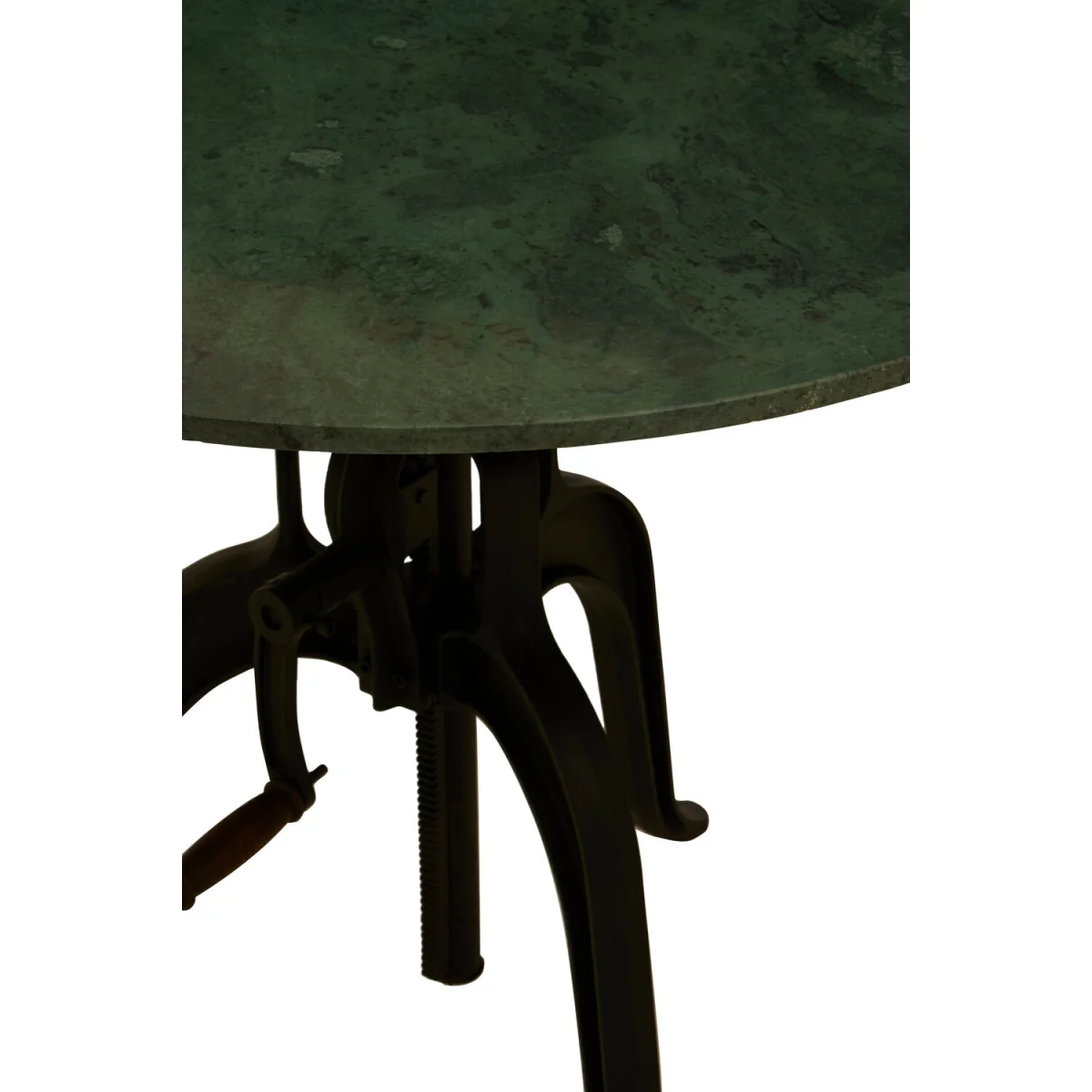 Vasco Small Bar Table with Green Marble Top - Black Green – image 3