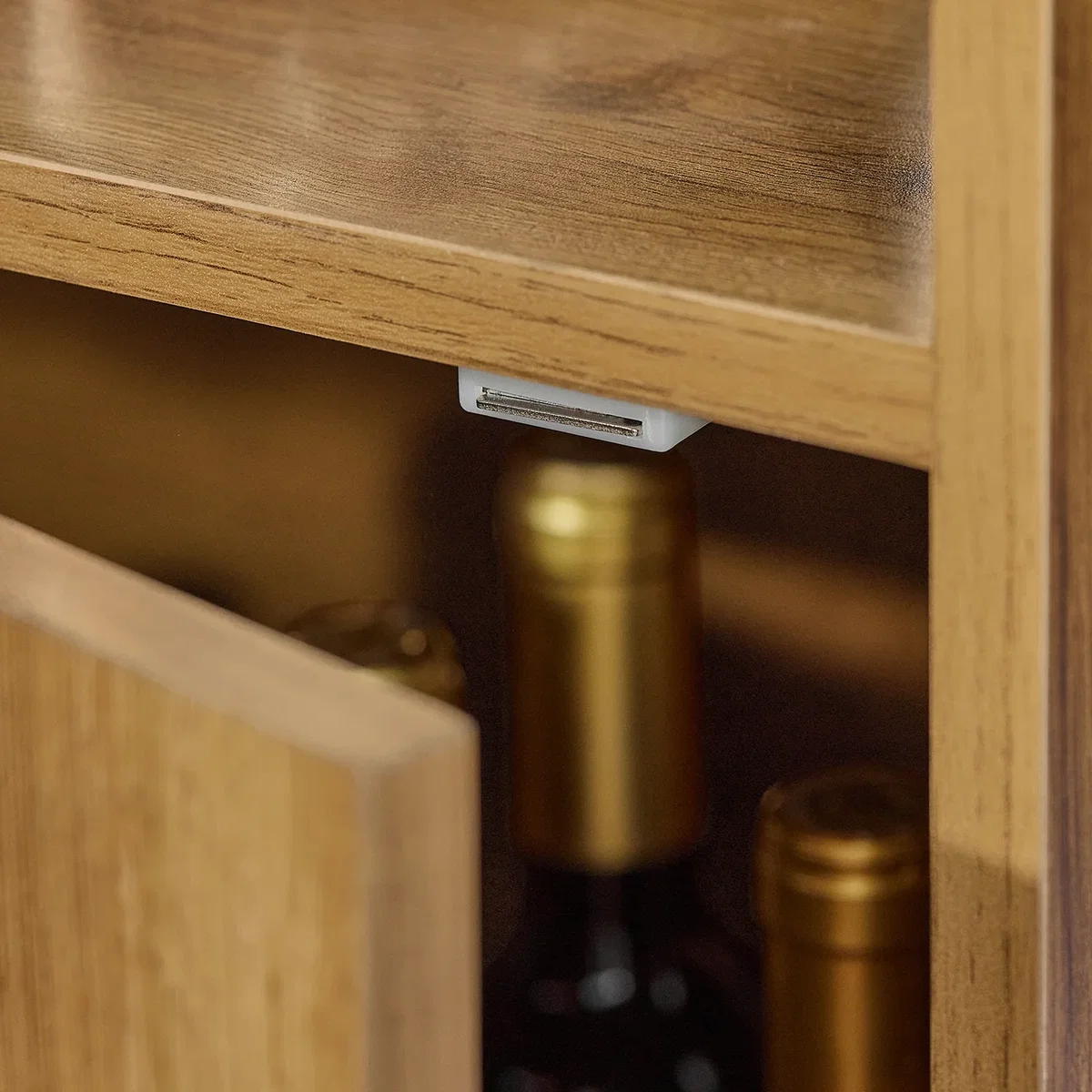Bar Table with Extendable Top and Storage - Brown - Brown – image 12