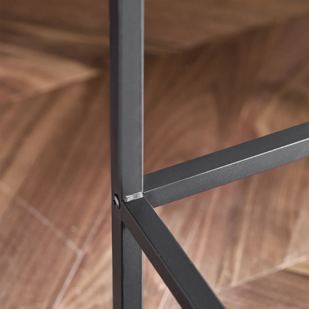 Bar Table with Extendable Top and Storage - Brown - Brown – image 18