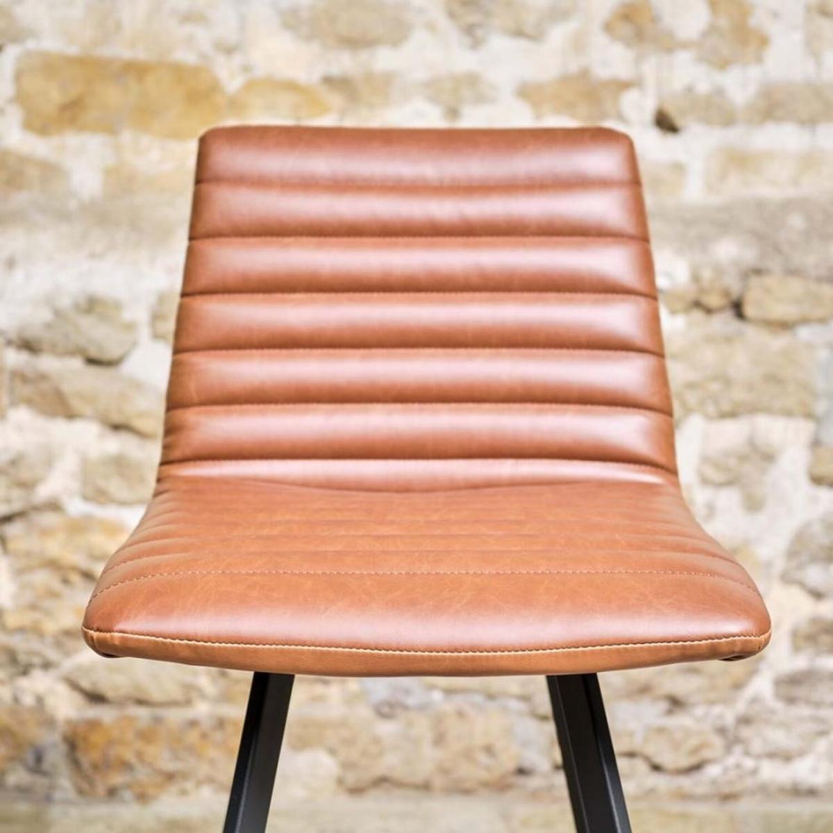 Kimmy Counter Bar Stool (Set of 2) - Brandy – image 2