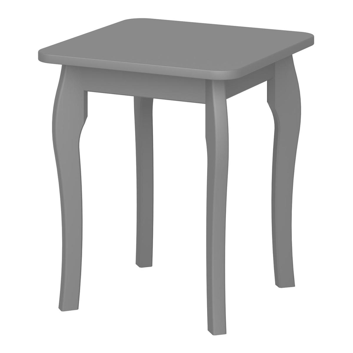 Baroque Dressing Table Stool - Grey – image 4