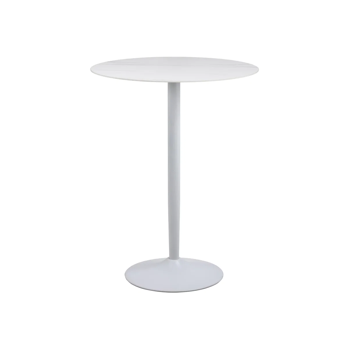 Malta Round Bar Table - White – image 1