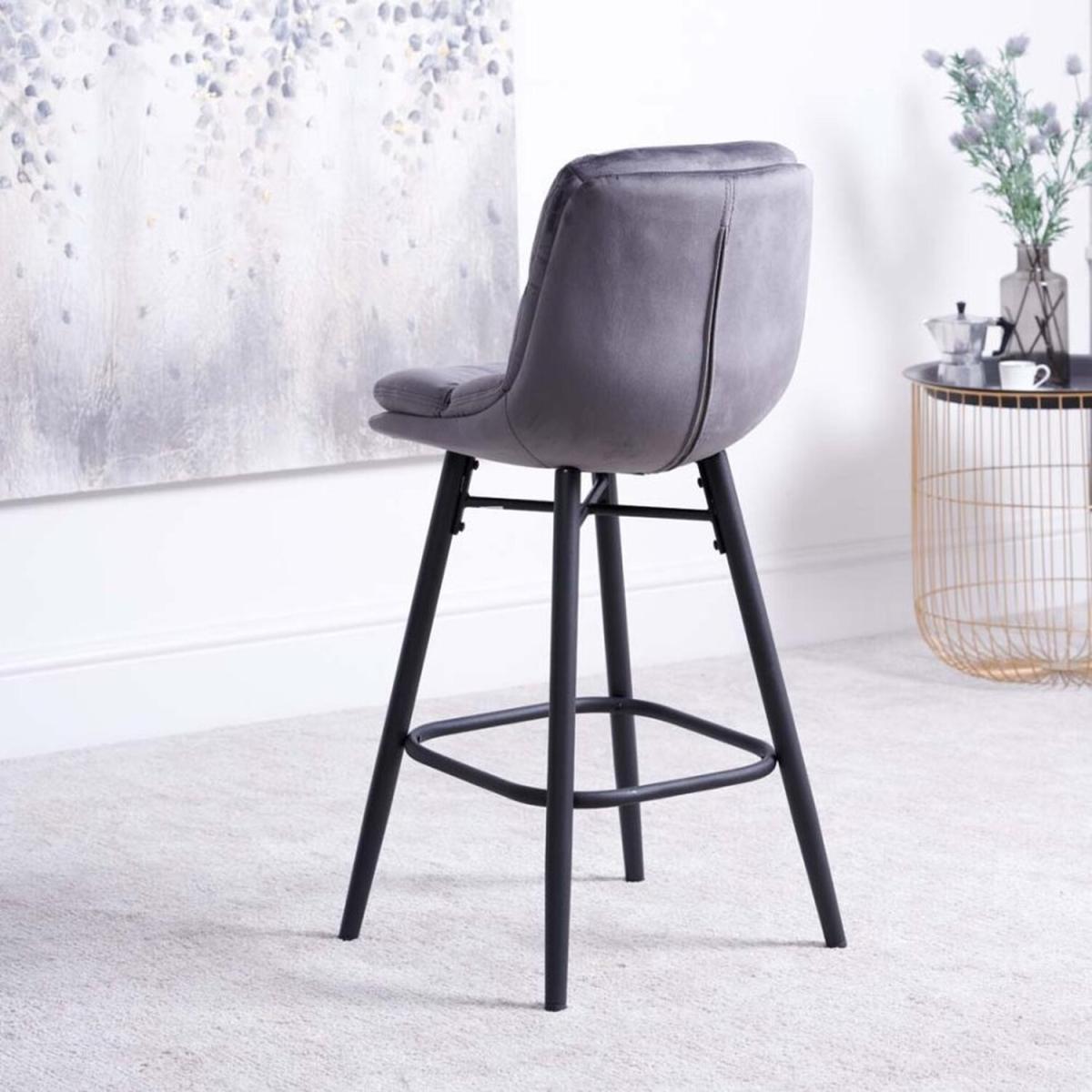 Enderson Bar Stool - Dark Grey – image 3