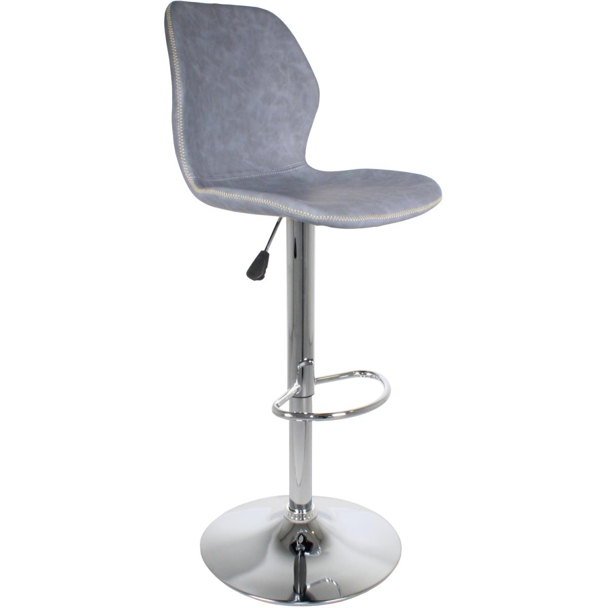 Lexis Bar Stool - Set of 2 - Light Grey – image 5