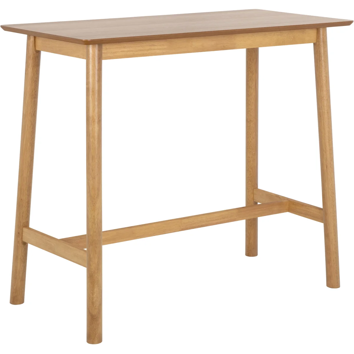 Barlow Bar Table in Matt Oak Included 2 Barlow Bar Stool in Matt Oak - Oak – image 3