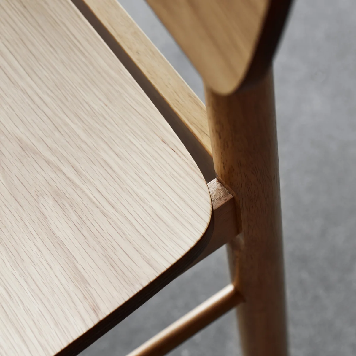 Barlow Bar Table in Matt Oak Included 2 Barlow Bar Stool in Matt Oak - Oak – image 7