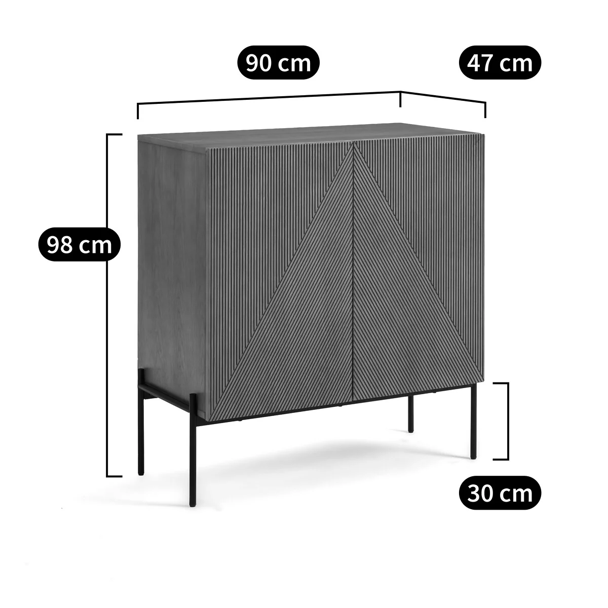 Signatures Lodge Vintage Bar Cabinet – image 8