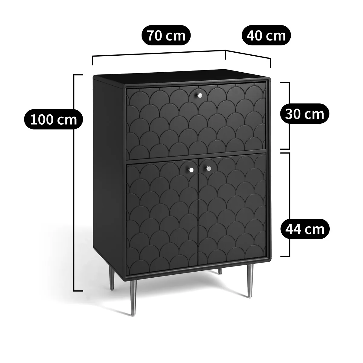 Luxore Pine Bar Cabinet – image 5