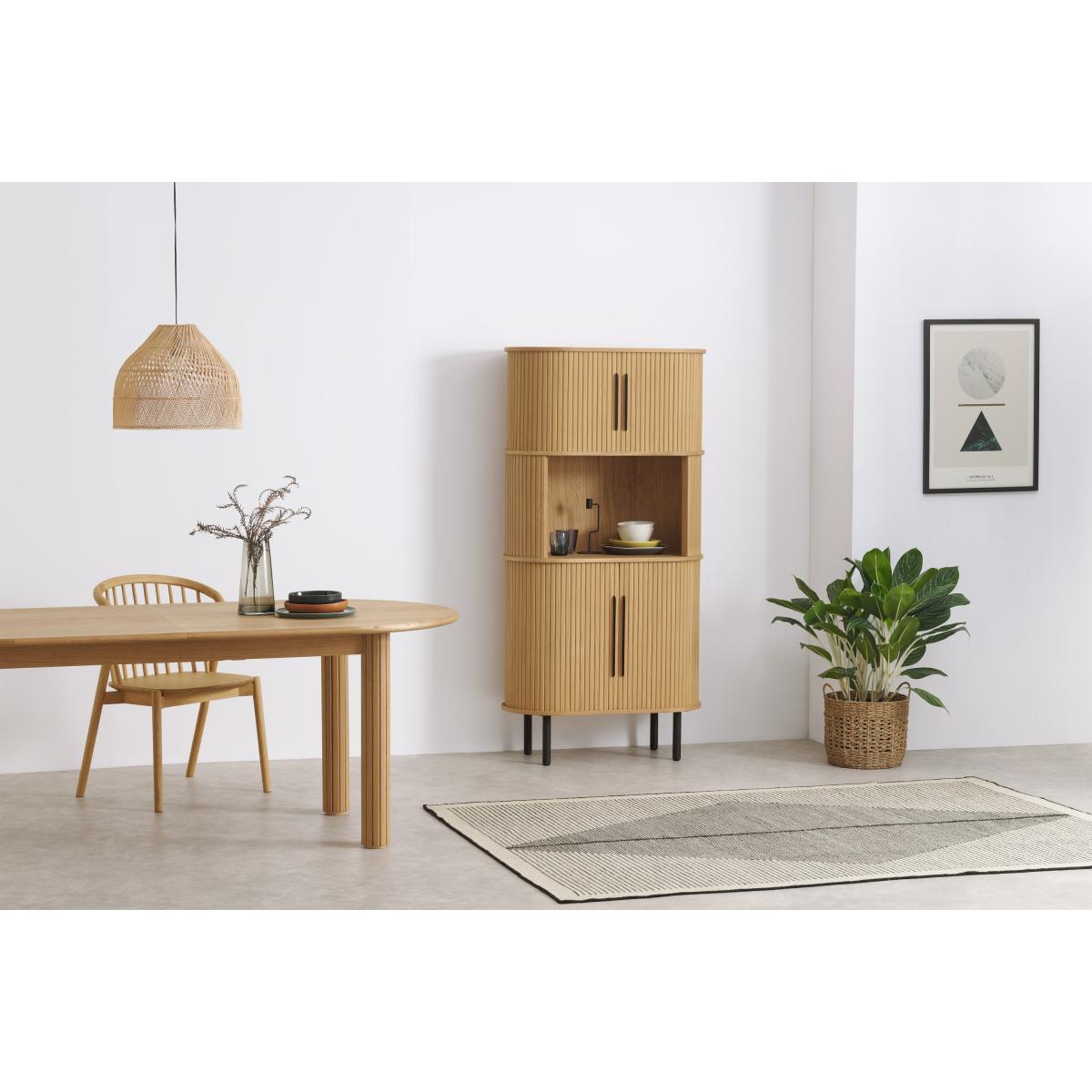 Tambo Larder Cabinet, Oak – image 4