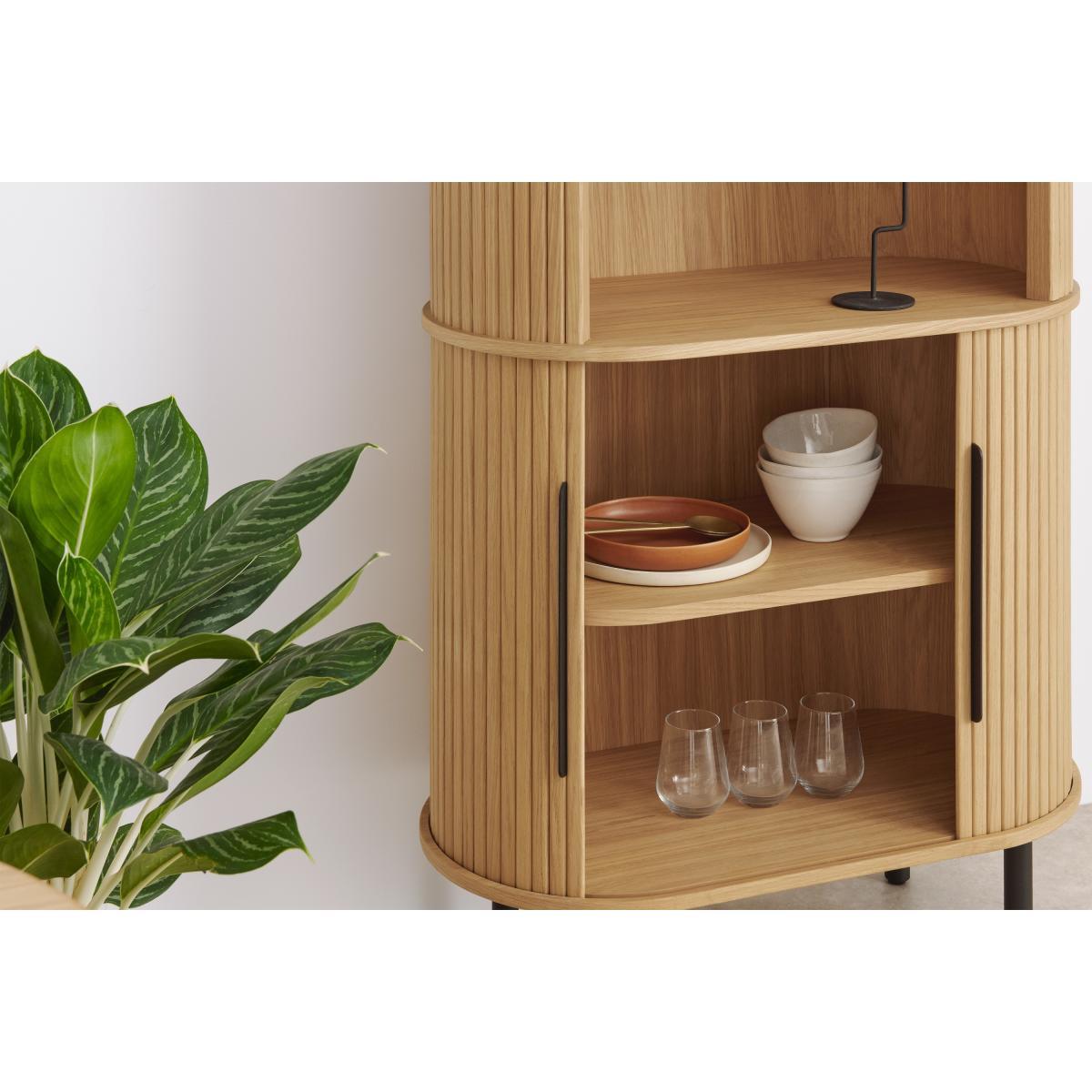Tambo Larder Cabinet, Oak – image 5