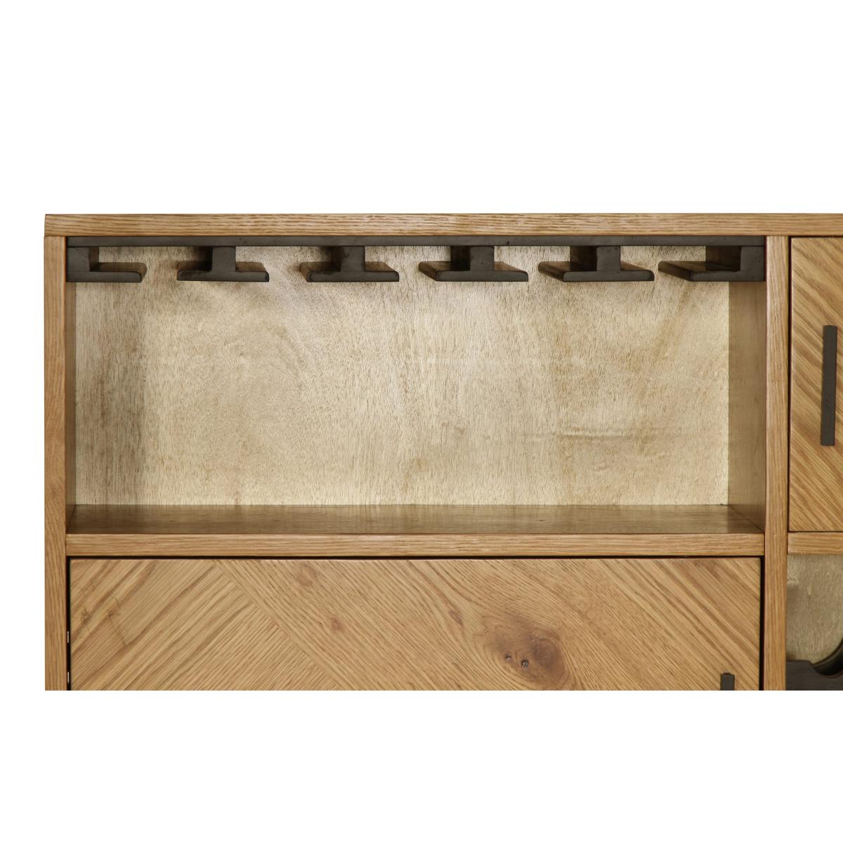 Temis – Parquet Drinks Cabinet – 100cm – image 4