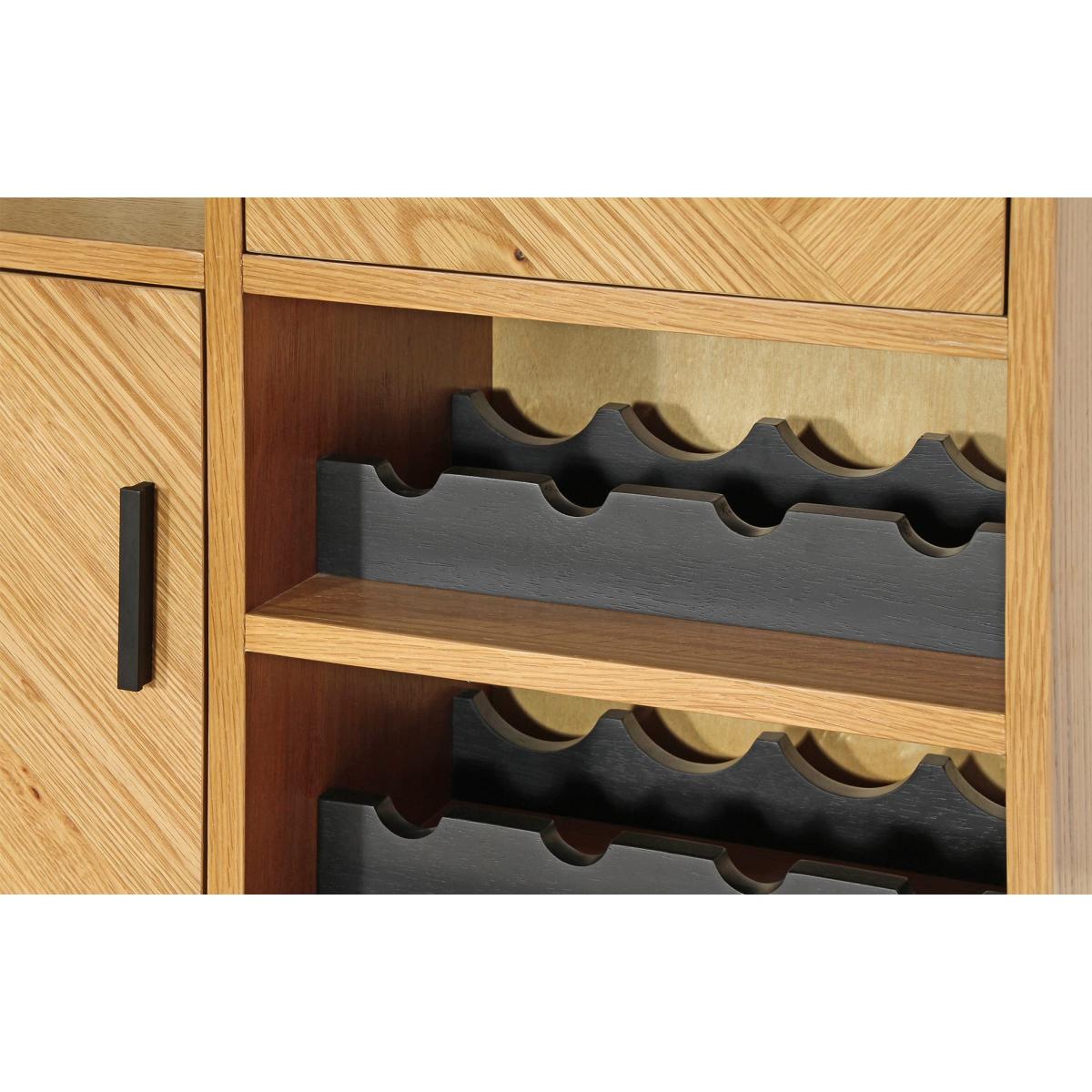 Temis – Parquet Drinks Cabinet – 100cm – image 5