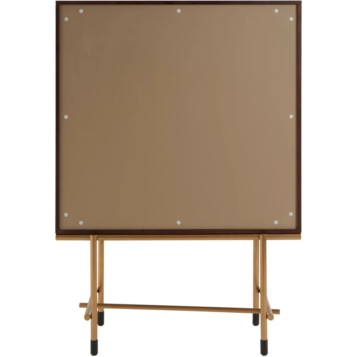 Delta Walnut Veneer Drinks Cabinet - Brown – image 3