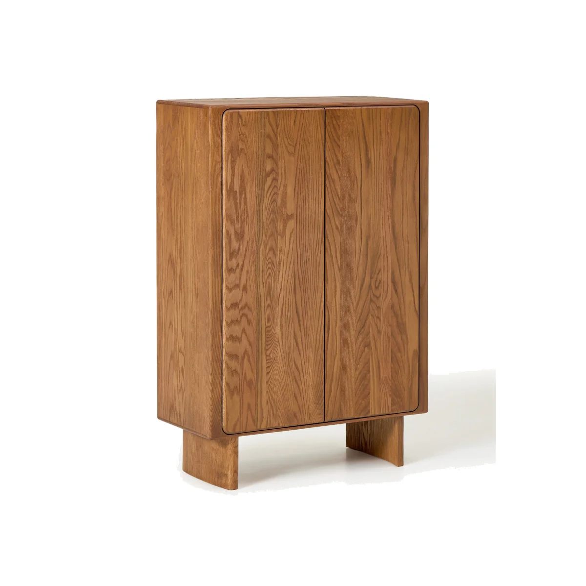 Oak Wood Bar Cabinet Chandler – image 1