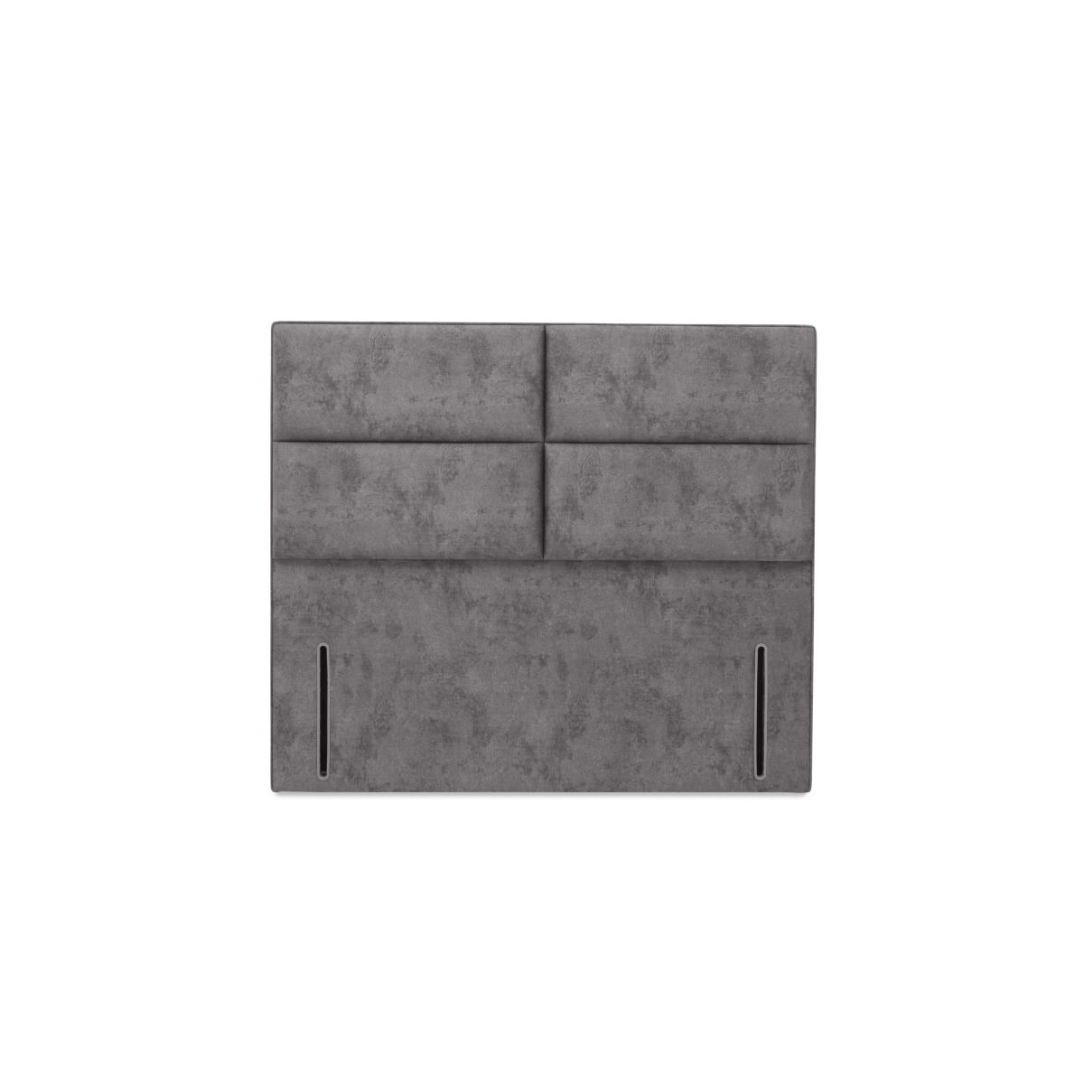 Hypnos - Crowell Floor Standing Headboard - Small Double - Premium Pewter Haze – image 4