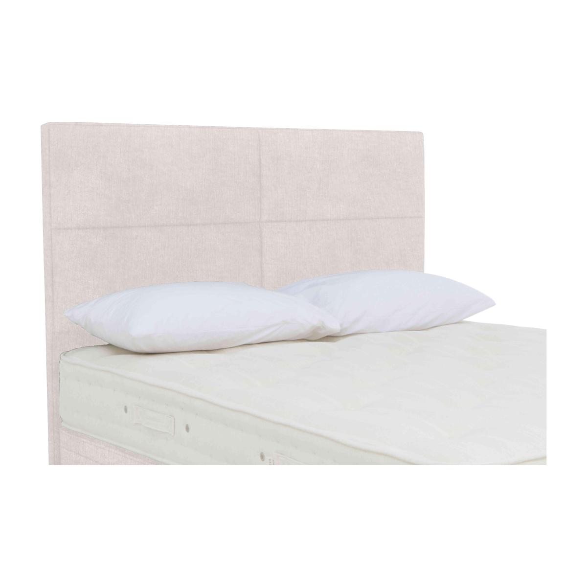 Hypnos - Crowell Floor Standing Headboard - Small Double - Zenith Snow – image 1