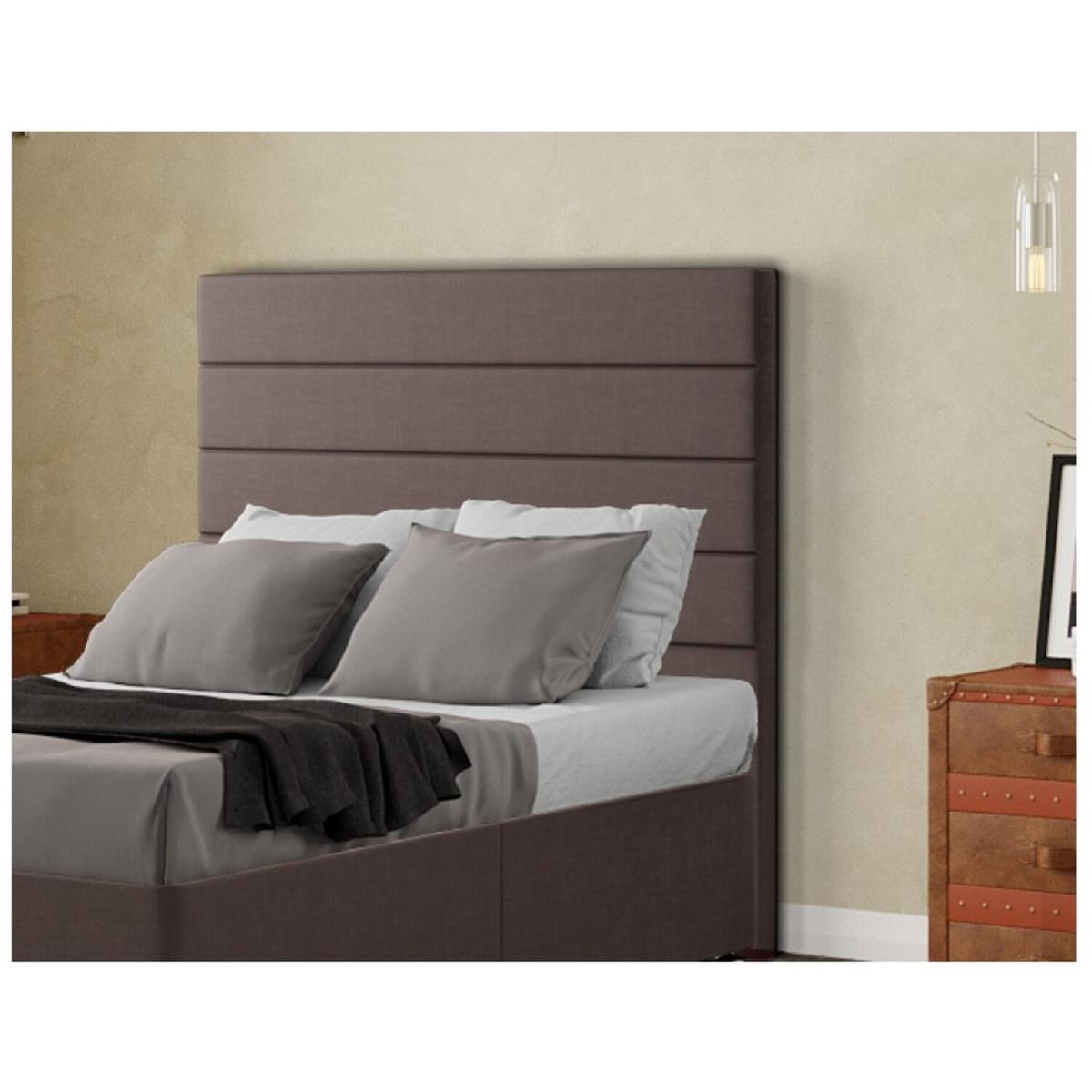 George Headboard Floor Standing Malham Weave - Slate / Small Double – image 2