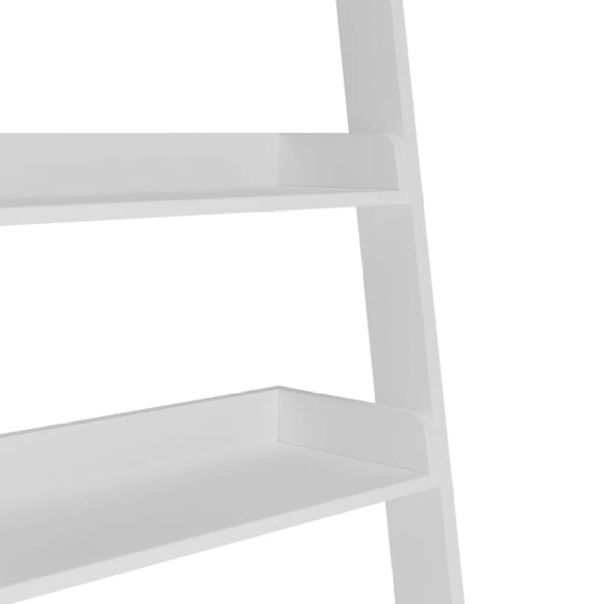 Lynton Ladder Bookcase, White – image 4