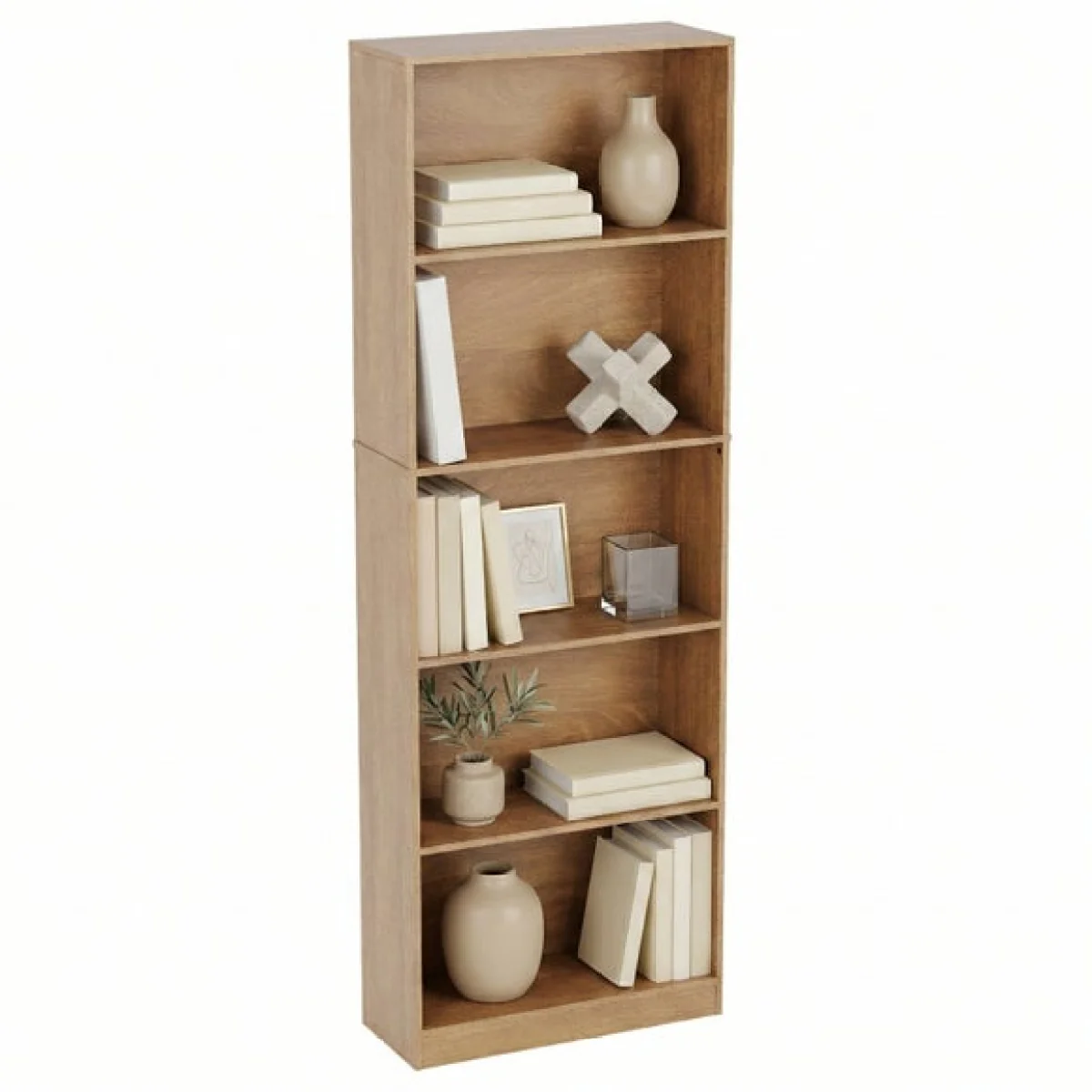Cambridge 5 Tier Extra Large Bookcase – image 9