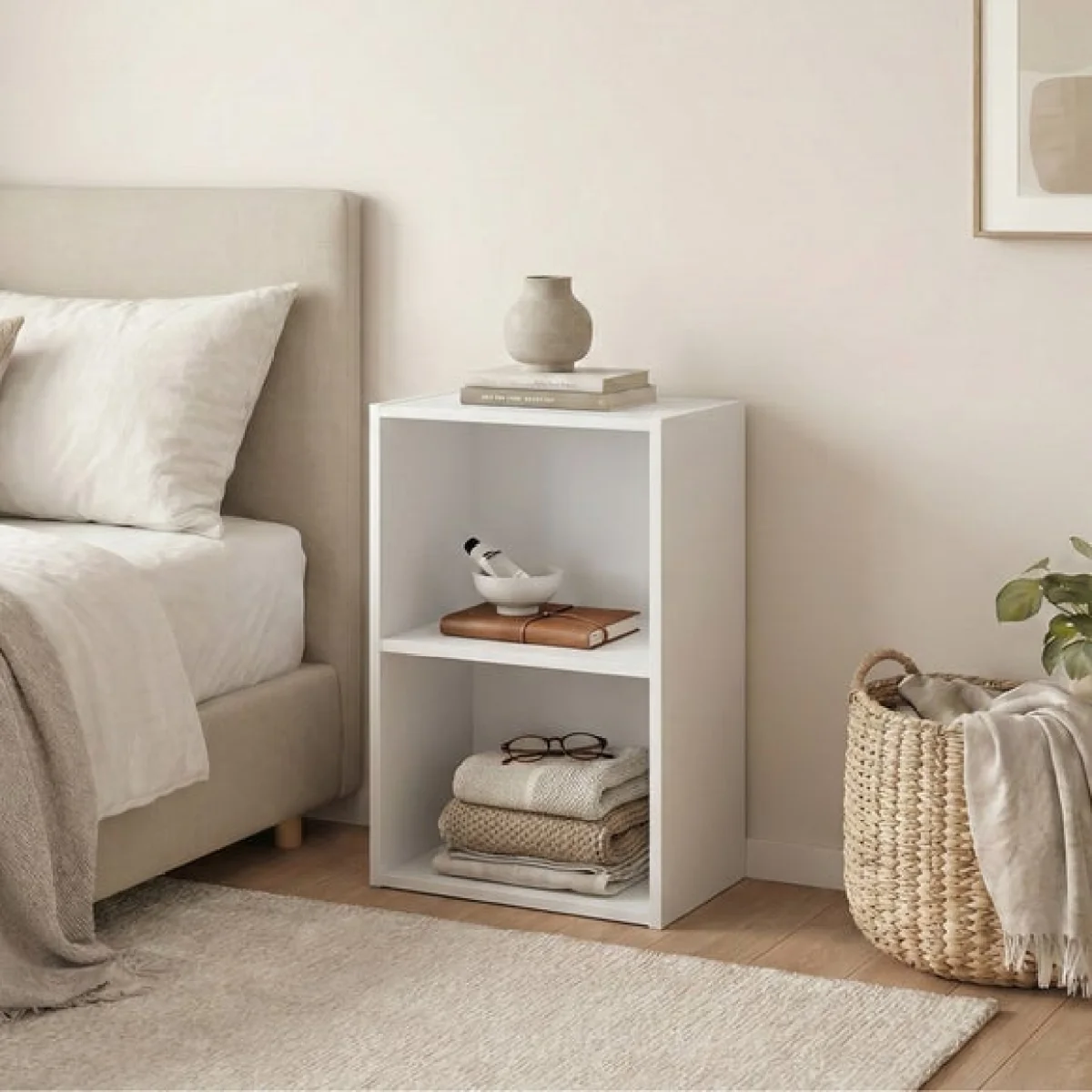 Oxford 2 Tier Cube Bookcase – image 3