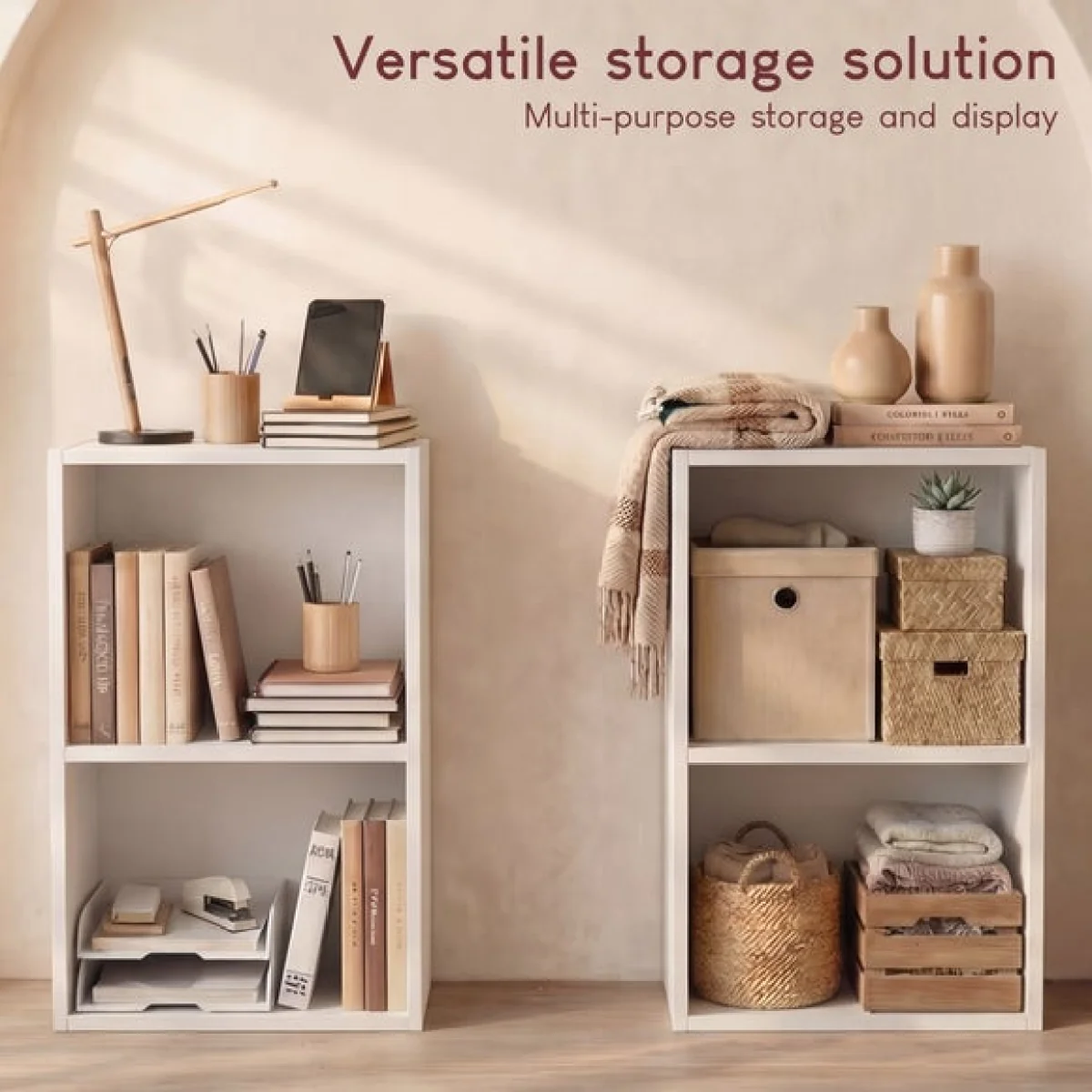 Oxford 2 Tier Cube Bookcase – image 5