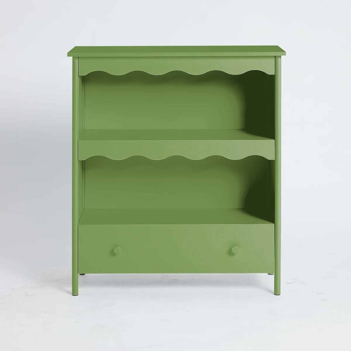 Habitat Matilda Scallop Bookcase - Green – image 4