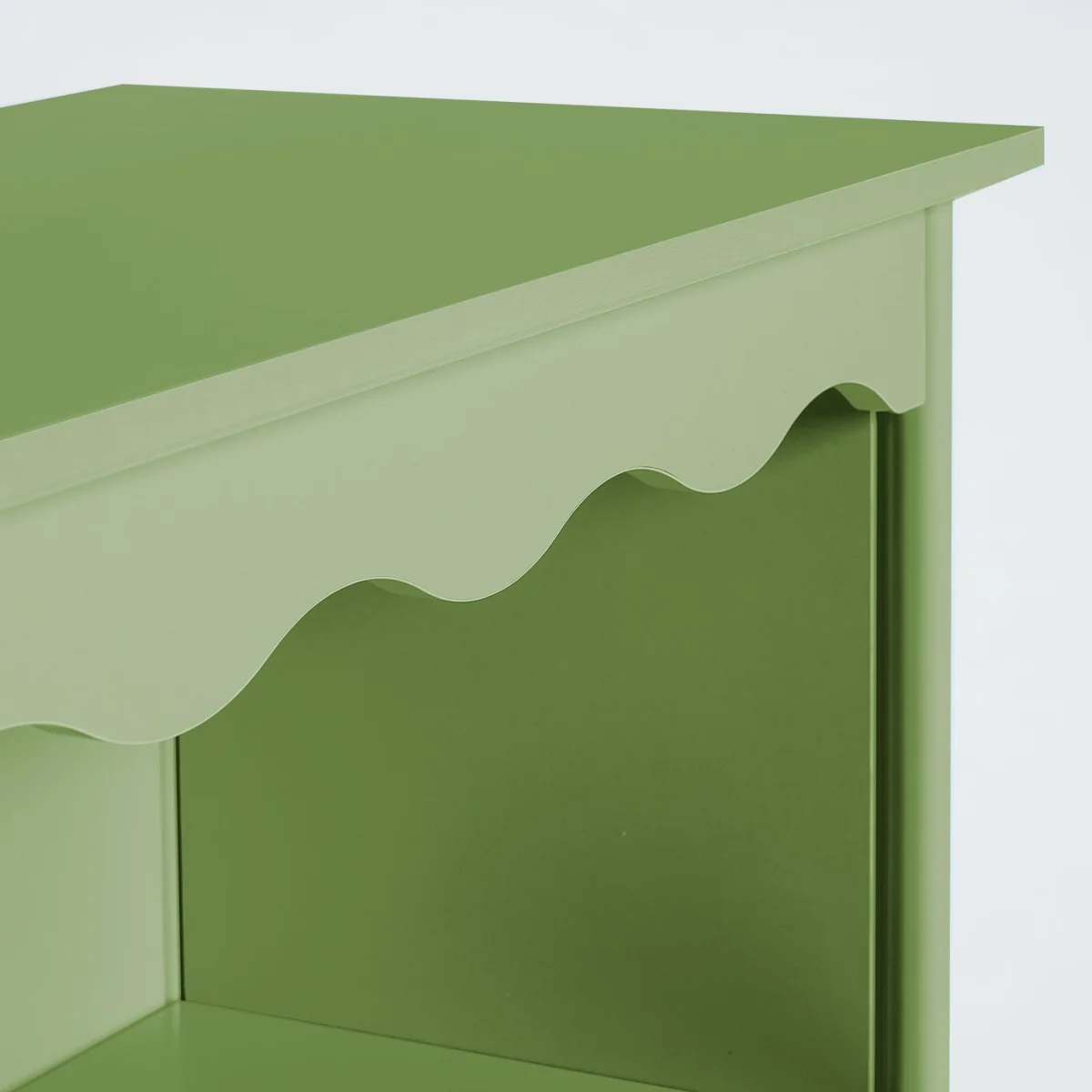 Habitat Matilda Scallop Bookcase - Green – image 9