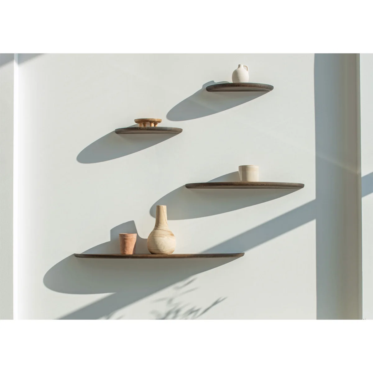 Gazzda Mu Floating Shelf Smoked Oiled Oak 100cm – image 6