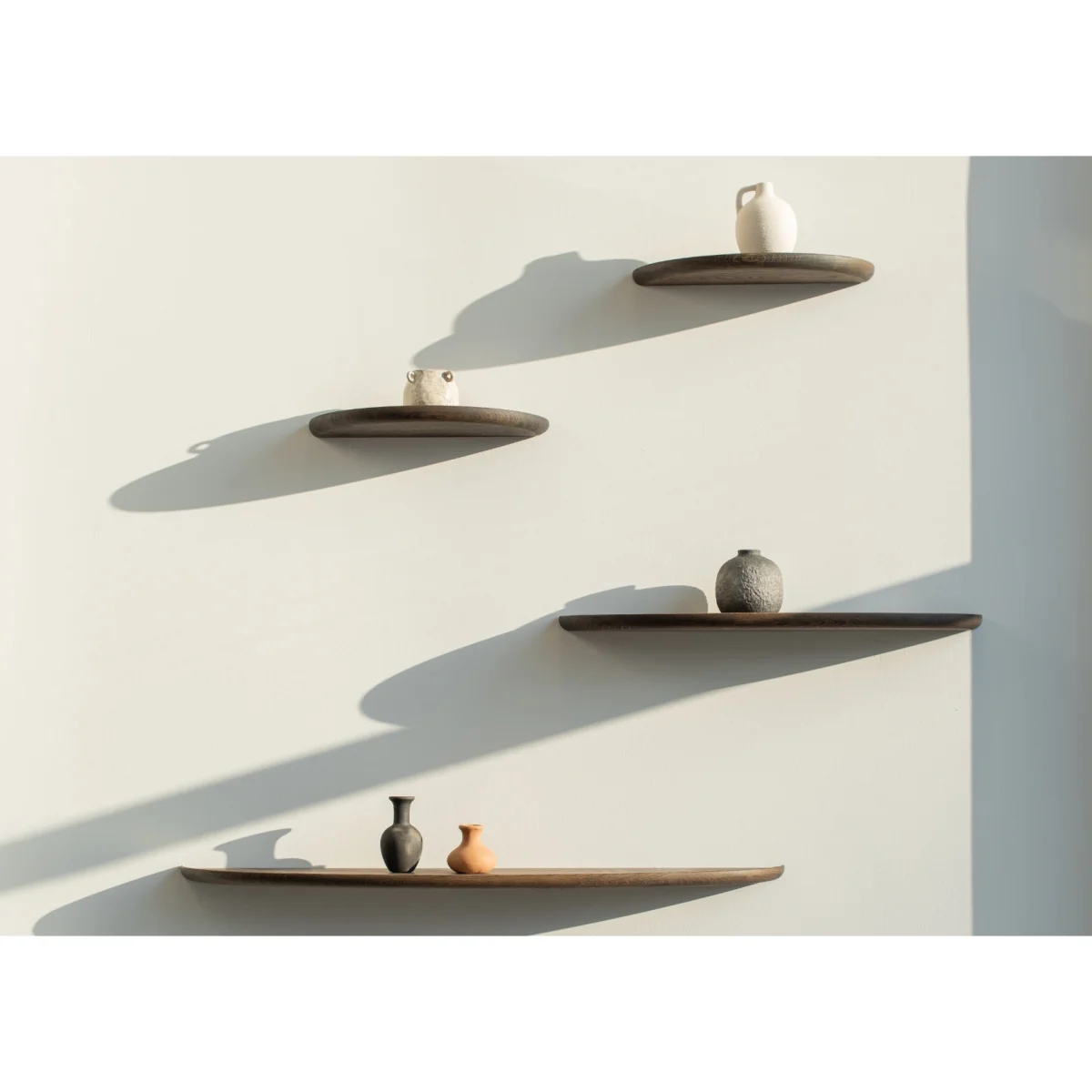 Mu Floating Shelf Smoked Oiled Oak 40cm – image 2