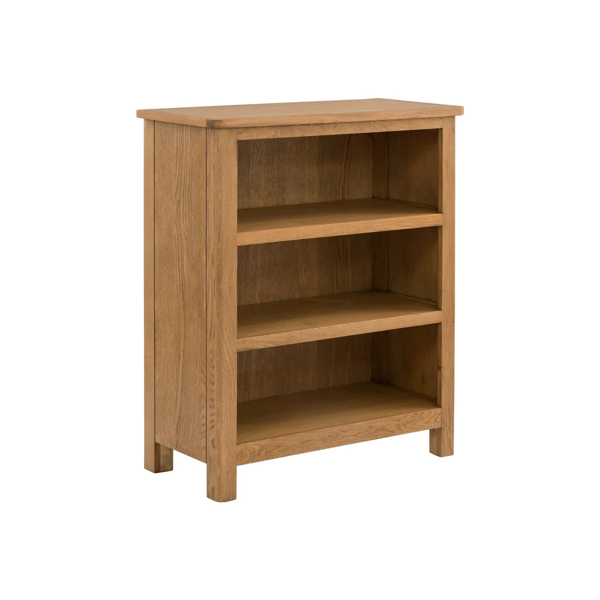 Norbury Low Bookcase - Oak