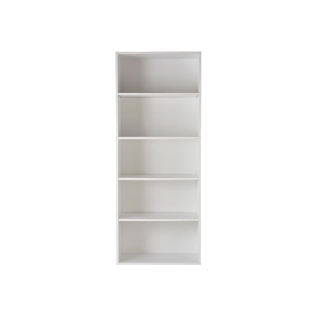 5 Tier Bookcase - White