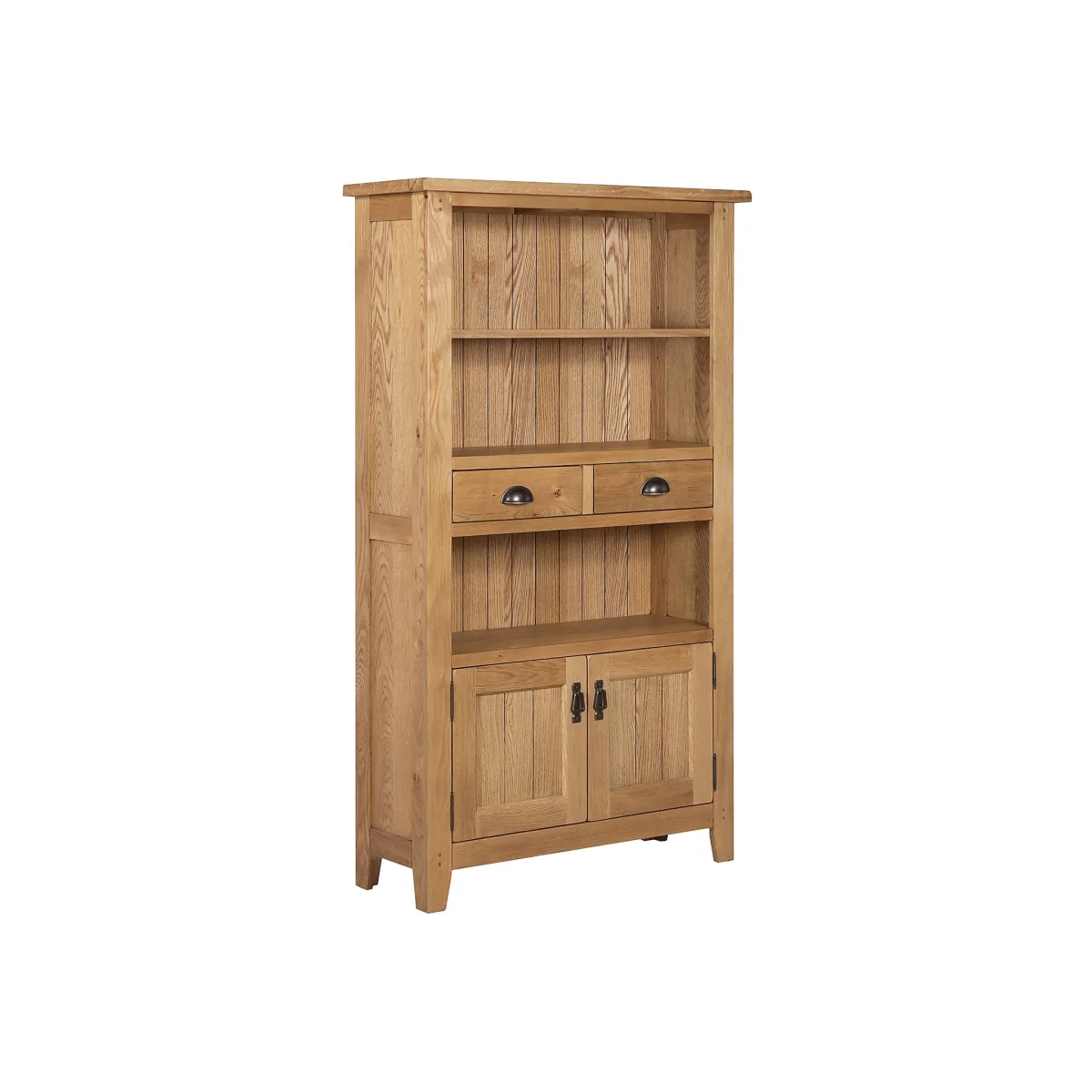 Hocombe Display Bookcase - Oak