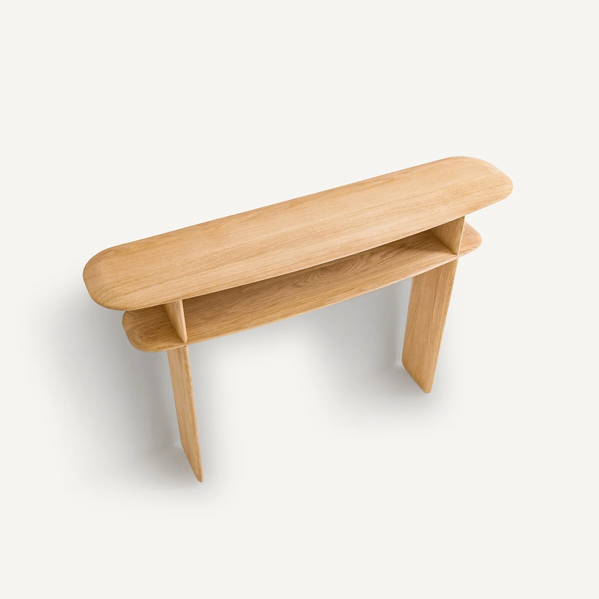 Iloss Solid Oak Wall Shelf – image 5